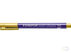 Staedtler kalligrafiepen Metallic 8325, goud