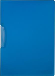 (1.18 EUR / StÃ¼ck) Q-CONNECT Klemmhefter KF02134, A4, fÃ¼r ca. 25 Blatt, Kunststoff, blau