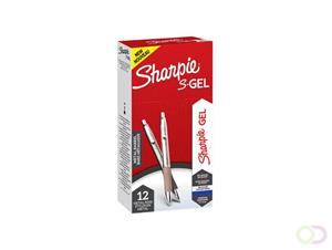 Sharpie S-gel roller, medium punt, per stuk, geassorteerde metallic kleuren