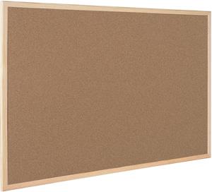 Tafel Q-connect Kork Braun (40 X 30 Cm)