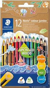 STAEDTLER Dreikant-Buntstift Noris colour jumbo, 12er Etui