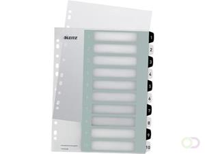 Leitz WOW printbare index, 10 tabs, zwart-wit