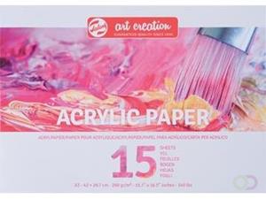 Acrylverfpapier A3 Blok 15 vel 290 gram| Art Creation