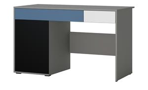 Schreibtisch ¦ grau ¦ Maße (cm): B: 124,4 H: 76 T: 60,1  - Möbel Kraft