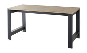 Schreibtisch ¦ schwarz ¦ Maße (cm): B: 160 H: 76 T: 80  - Möbel Kraft