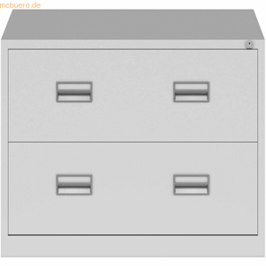 Bisley ECO Hängeregistraturschrank Eco 2 Schübe HxBxT 698x842x620mm li