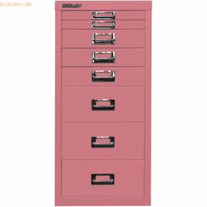 Bisley Schubladenschrank MultiDrawer A4 8 Schübe pnk