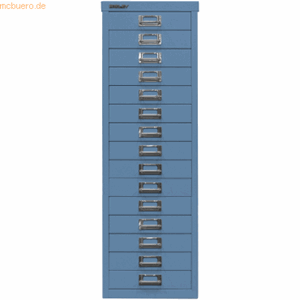 BISLEY MultiDrawer™ 29 serie, A4, 8 laden, blauw