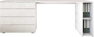 borchardt Möbel Bureau WALLIS Breedte 196 cm, push-to-openfunctie