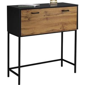 Places of Style Secretaris Rocco Breedte 90 cm,klep met magneetsluiting