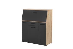 Places of Style Secretaris Moid vele opbergmogelijkheden, breedte 88,5 cm