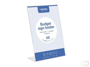 Europel folderhouder Budget, met L-voet, ft A5