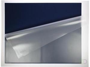 STAR onderlegger met folie, blauw