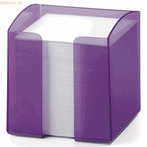 Durable Memoblokhouder  Trend, transparant paars