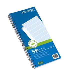 Atlanta Notitieblok To-do Groot 15 x 29.7 cm Wit