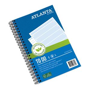 Atlanta Notitieblok To-do Medium 13.5 x 19.5 cm Wit