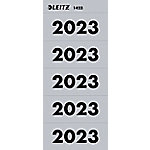 LEITZ Ordner-Inhaltsschild , Jahreszahl 2023, , grau