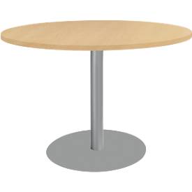 Schäfer Shop Select Schäfer Shop  Select Tafel met schotelvoet, Ø 1200 x H 617-817 mm, beuken