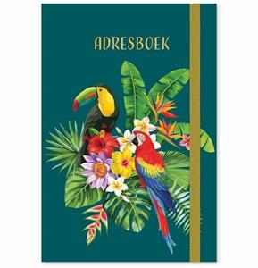 PaperStore Adresboek Tropical Birds - A6