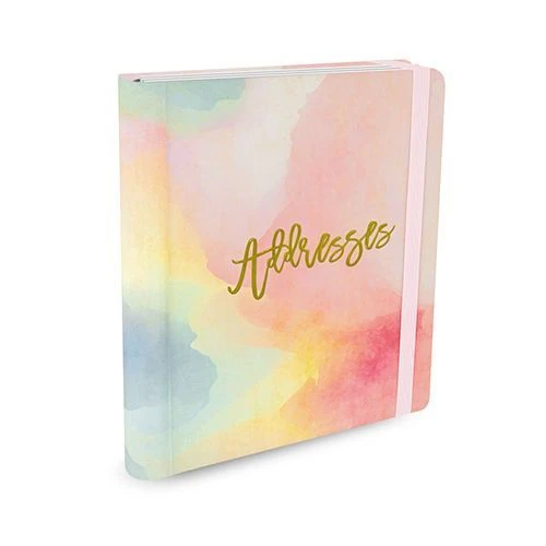 Peter Pauper Adresboek Watercolor Sunset - A5 (large)