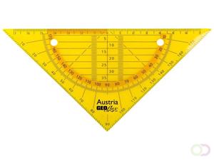 Aristo geodriehoek  GEOflex 14cm flexibel Neon oranje