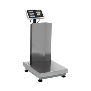 Steinberg Systems vloerweegschaal - 60 kg / 0,005 kg - 400 x 500 mm - achterwand