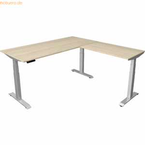 Kerkmann Zit/sta bureau Move 4 new, elektrisch, B180xD80cm+add on 100x60cm