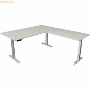 Kerkmann Zit/sta bureau Move 4 new, elektrisch, B200xD100xcm+add on 120x80cm