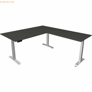 Kerkmann Zit/sta bureau Move 4 new, elektrisch, B200xD100xcm+add on 120x80cm