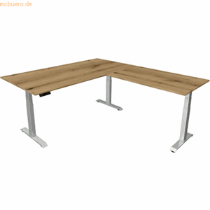 Kerkmann Zit/sta bureau Move 4 new, elektrisch, B200xD100xcm+add on 120x80cm