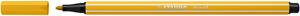 STABILO Pen 68 viltstift, currygeel