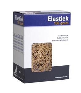 Kangaro Elastiek  Nr. 20 90X1,5Mm 100Gr Naturel