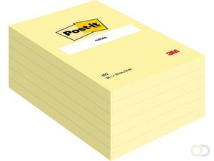 Post-It Memoblok 3m  659 102x152mm geel