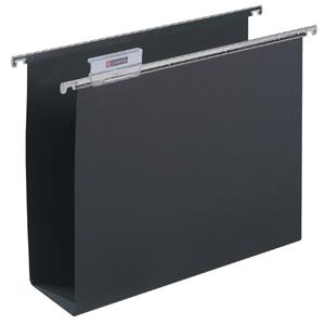 Alzicht Hangmap  folio u-bodem 80mm zwart