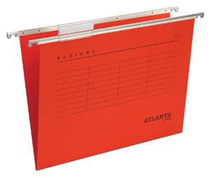 Alzicht Hangmap  folio v-bodem rood