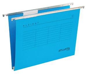 Alzicht Hangmap  folio u-bodem blauw