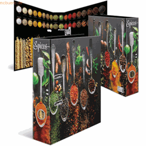 Herma 5 x  Motiv-Ordner A4 Spices