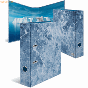 Herma 5 x  Motiv-Ordner A4 Ice