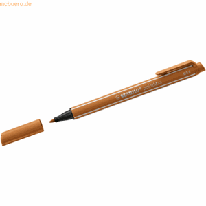 Stabilo 10 x  Filzschreiber pointMax ocker dunkel