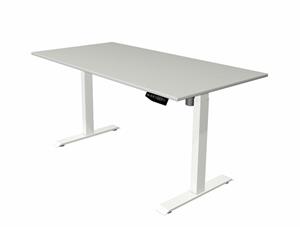 Kerkmann Zit/sta bureau Move1 wit, memory functie, B160 x D80 x H74-123 cm