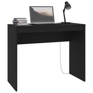 vidaxl Bureau 90x40x72 cm bewerkt hout zwart