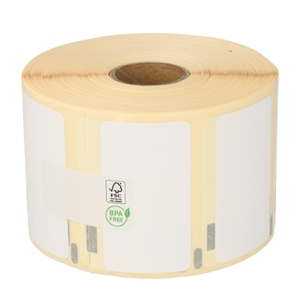 Dymo compatible 12x Duurzame Dymo 11354 compatible labels, 57mm x 32mm, 1.000 etiketten