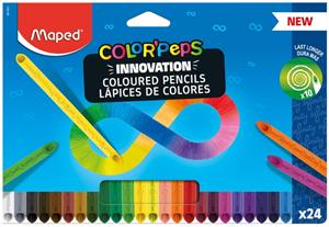 24 maped Color Peps Buntstifte farbsortiert