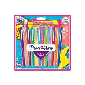 Paper Mate viltstift Flair Retro, blister van 12 stuks