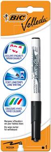 Bic Velleda whiteboardmarker 1741, zwart, op blister