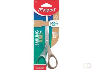 Maped - shape smiling planet sissors - responsible sissors - stabilität und präzision - ringe 50% fsc zertifizierte holzfaser -