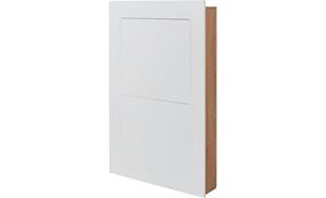 Schreibtisch ¦ holzfarben ¦ Maße (cm): B: 81 H: 128,5  - Möbel Kraft