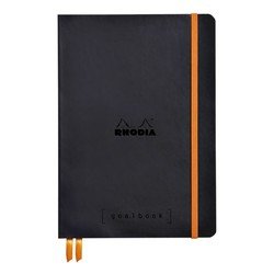 Zachte A5 notitieboek 240 pagina's ivoorkleurig dotpapier Rhodia Rhodiarama