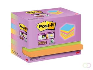 Post-it Haftnotizen Super Sticky Notes, 47,6 x 47,6, Tower