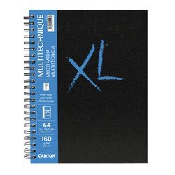 Canson Schetsboek  Mix Media XL A4 60v 160gr spiraal